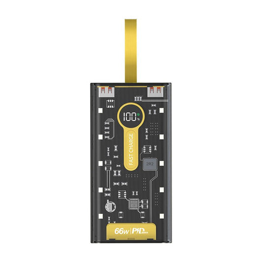 66W Super Fast Charge Power Bank 20000mAh - Spectro.pk