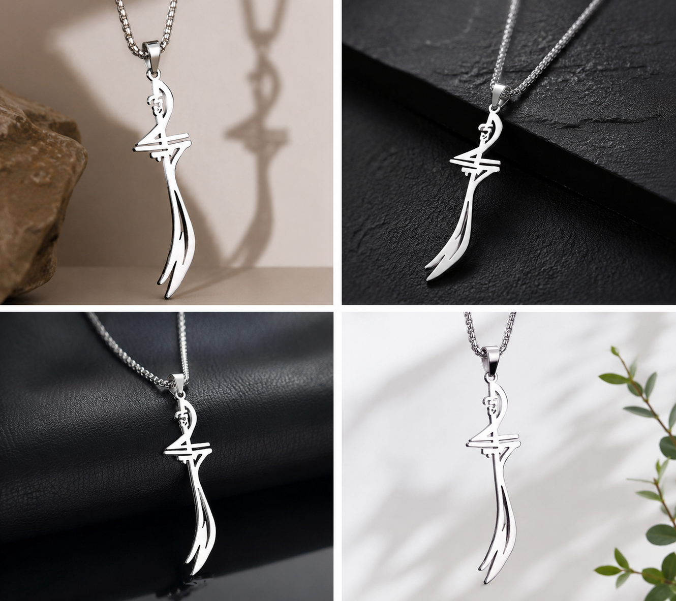 Zulfiqar Sword Hazrat Ali Mula Sword Pendant Necklace