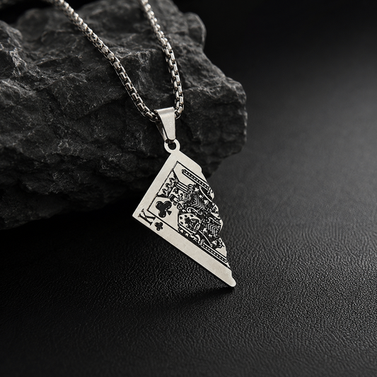 King of Clubs Pendant For Men