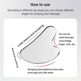 Gua Sha Facial Tool Stainless Steel Guasha