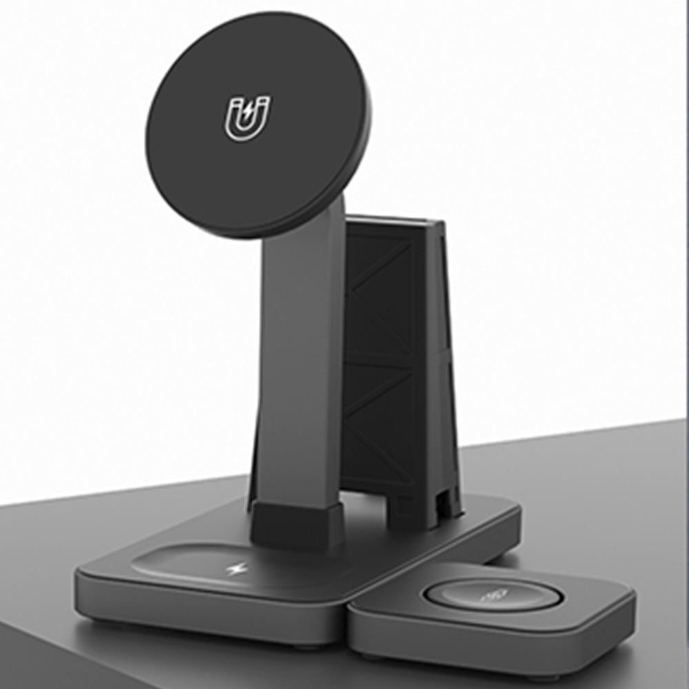 4 in 1 Charger Stand Wireless Charger for iPhone - Spectro.pk