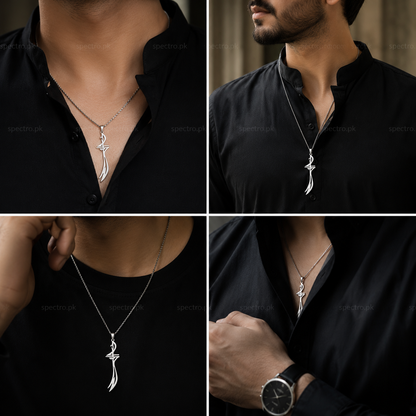 Zulfiqar Sword Hazrat Ali Mula Sword Pendant Necklace