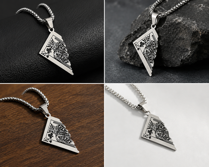 King of Clubs Pendant For Men
