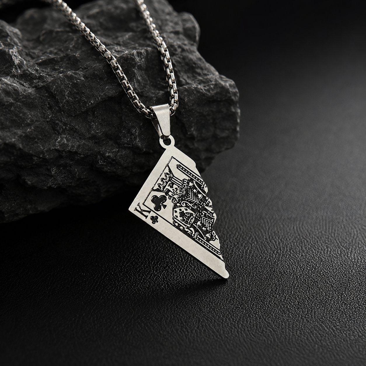 King of Clubs Pendant For Men