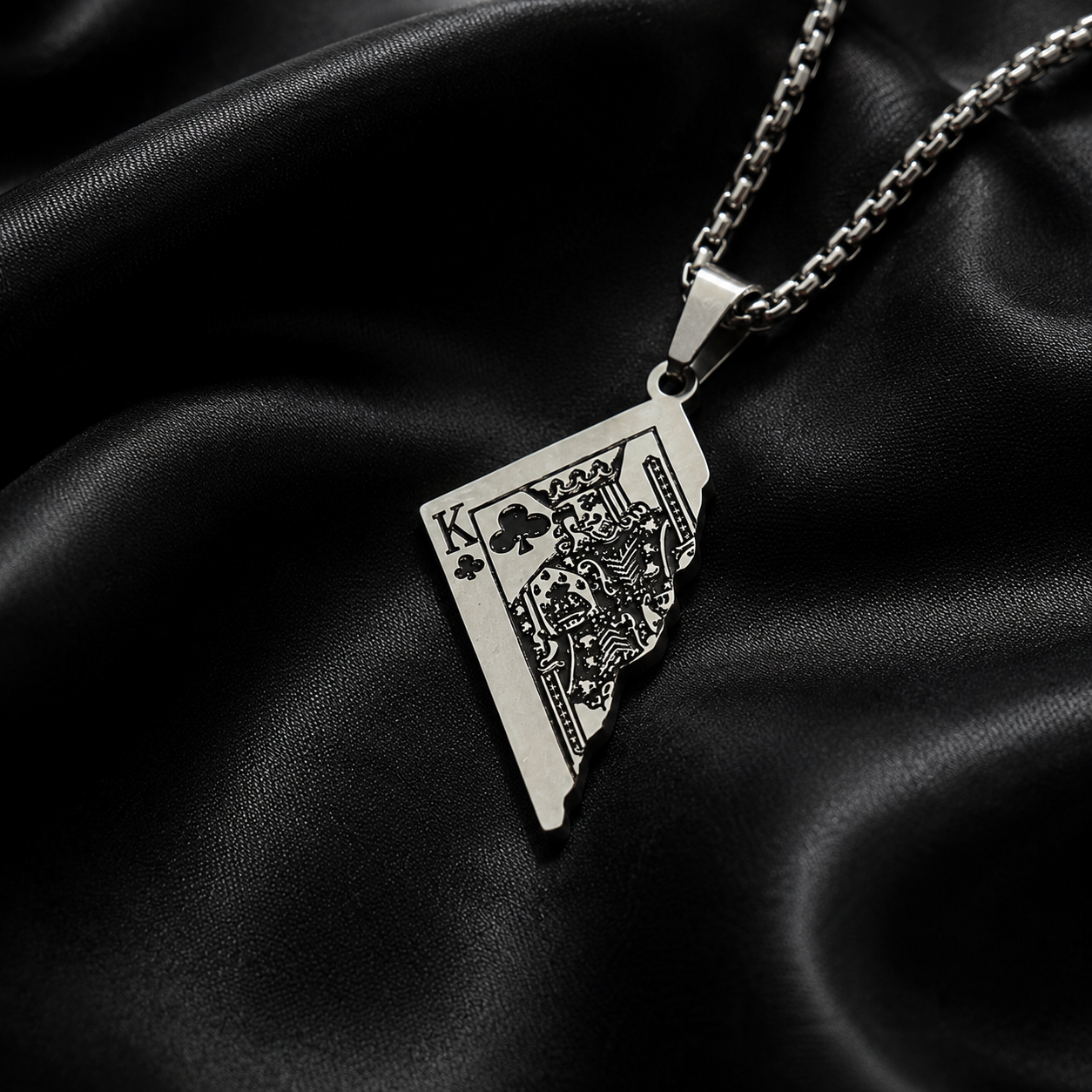 King of Clubs Pendant For Men