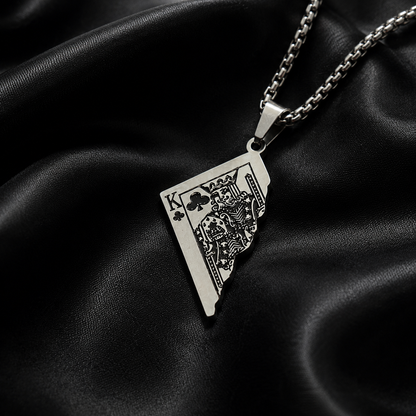 King of Clubs Pendant For Men