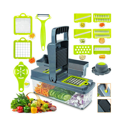 14 in 1 Kitchen Multifunctional Food Chopper