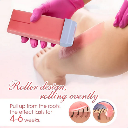 3 In 1 Depilatory Wax Warmer Roller