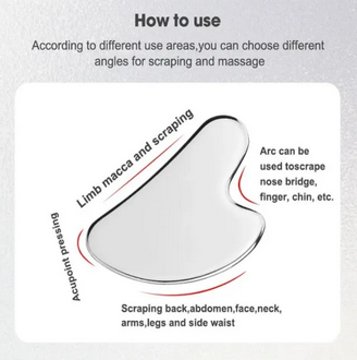 Gua Sha Facial Tool Stainless Steel Guasha