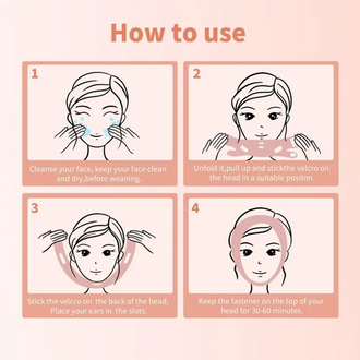 Women Chin Cheek Face Slimming Bandage