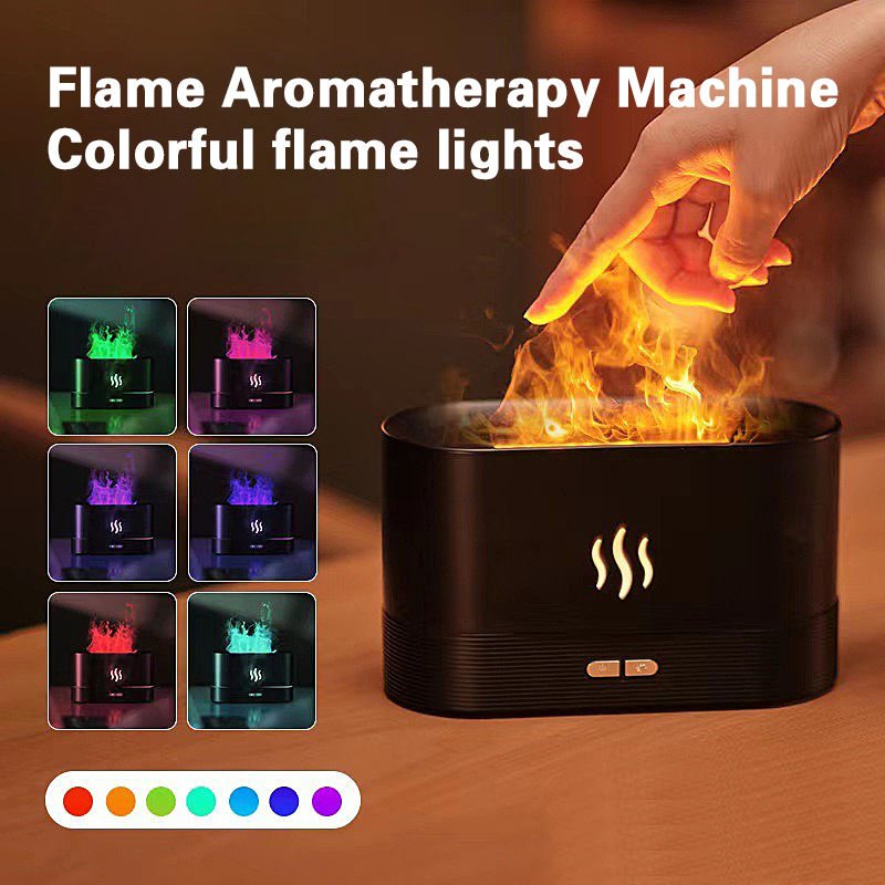 Home Flame 3D - Air Freshener Fragrance Machine Humidifier for Home - Spectro.pk