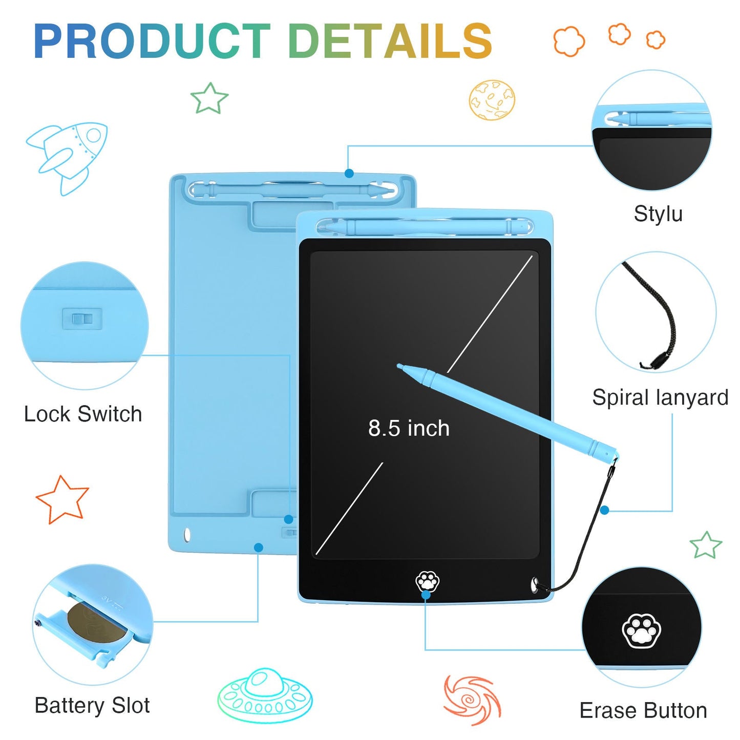 Kids Drawing Tablet - Spectro.pk