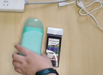 3 In 1 Depilatory Wax Warmer Roller